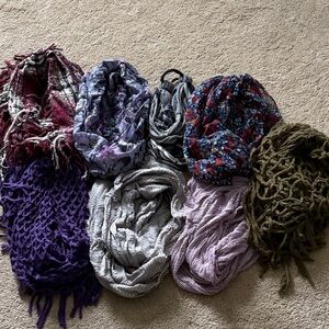 Stylish Women's Scarf Collection - Multicolor